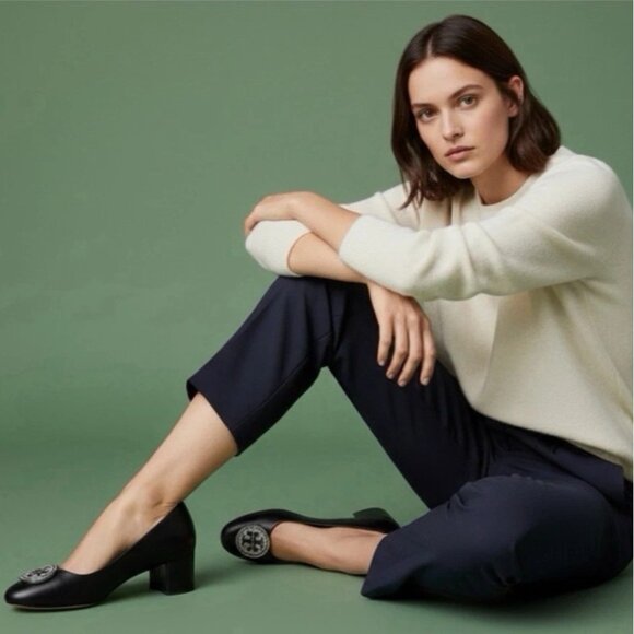 Tory Burch Liana Pumps in Black - Picture 16 of 16